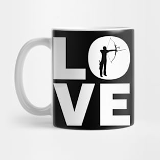 Love Arching Gift For Archers Mug